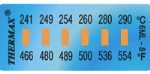 Six Event Temperature Label